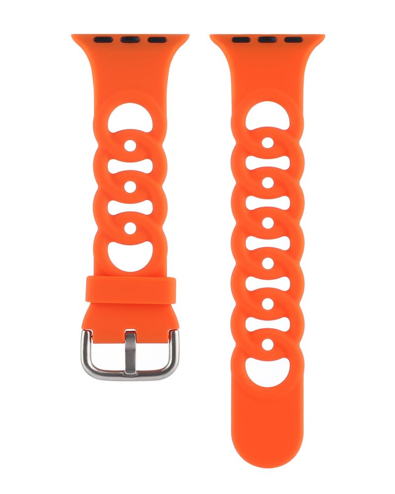 Flexi Silicone Band for Apple Watch - Orange