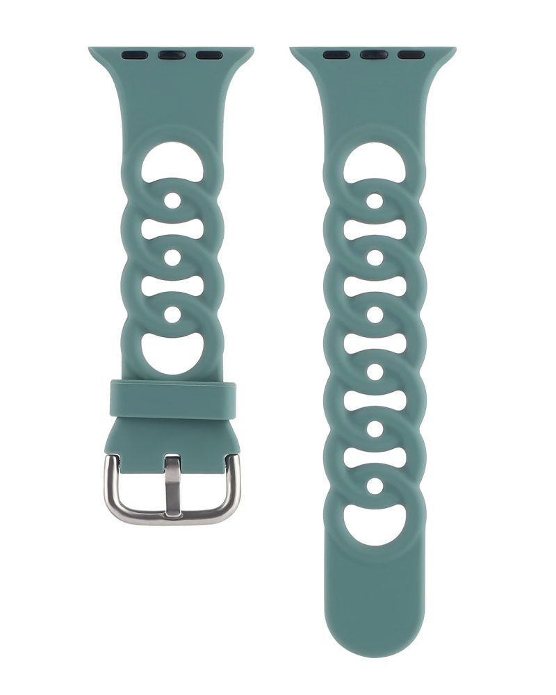 Flexi Silicone Band for Apple Watch - Pine Green