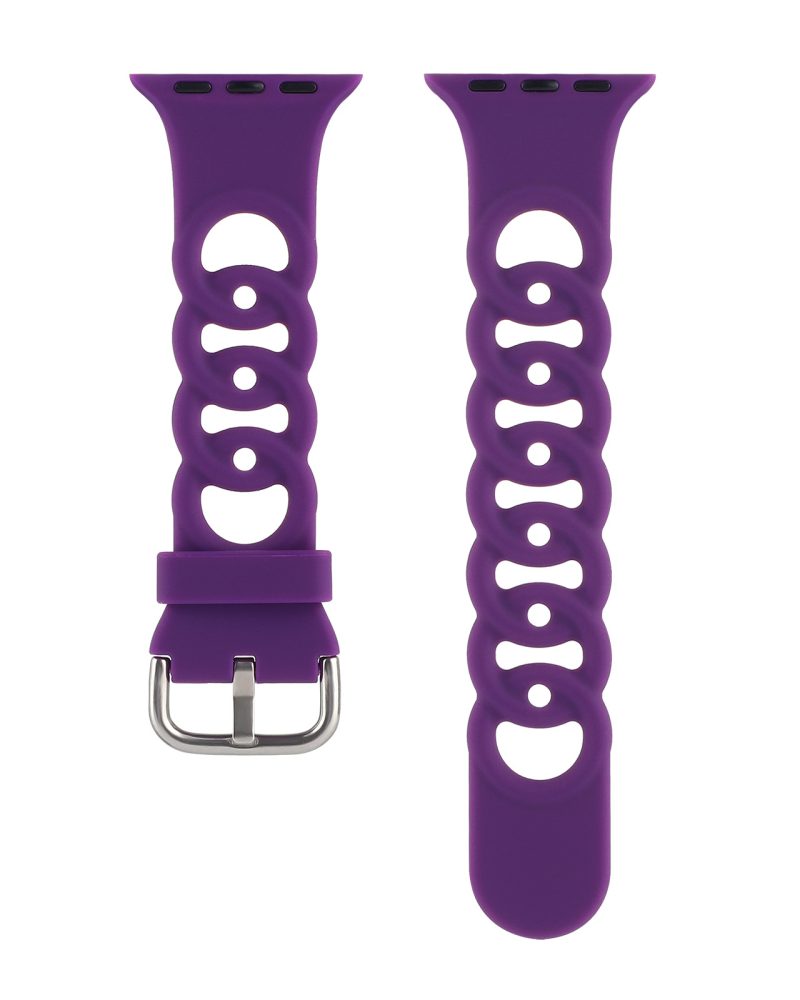 Flexi Silicone Band for Apple Watch - Purple