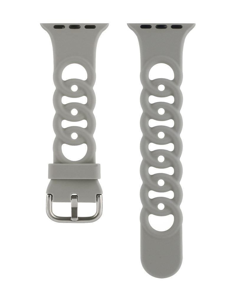 Flexi Silicone Band for Apple Watch - Rock Ash