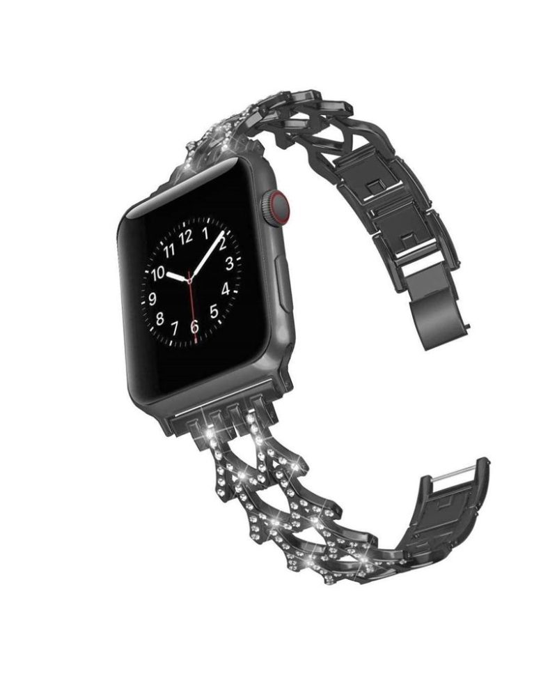 Genevieve Bracelet Band For Apple Watch - Black