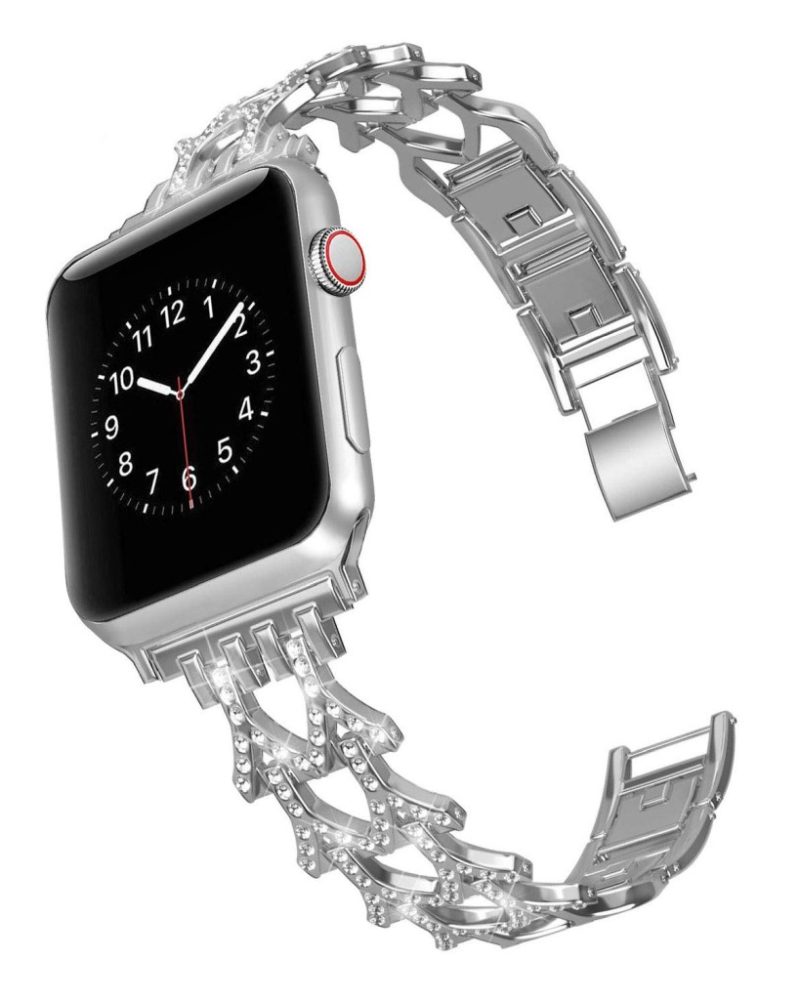 Genevieve Bracelet Band For Apple Watch - Silver