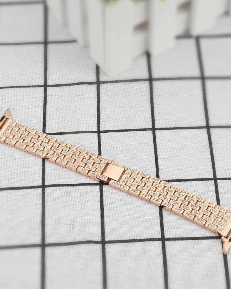 Hampton Bracelet Gold Stainless Steel Band for Apple Watch - Image 3