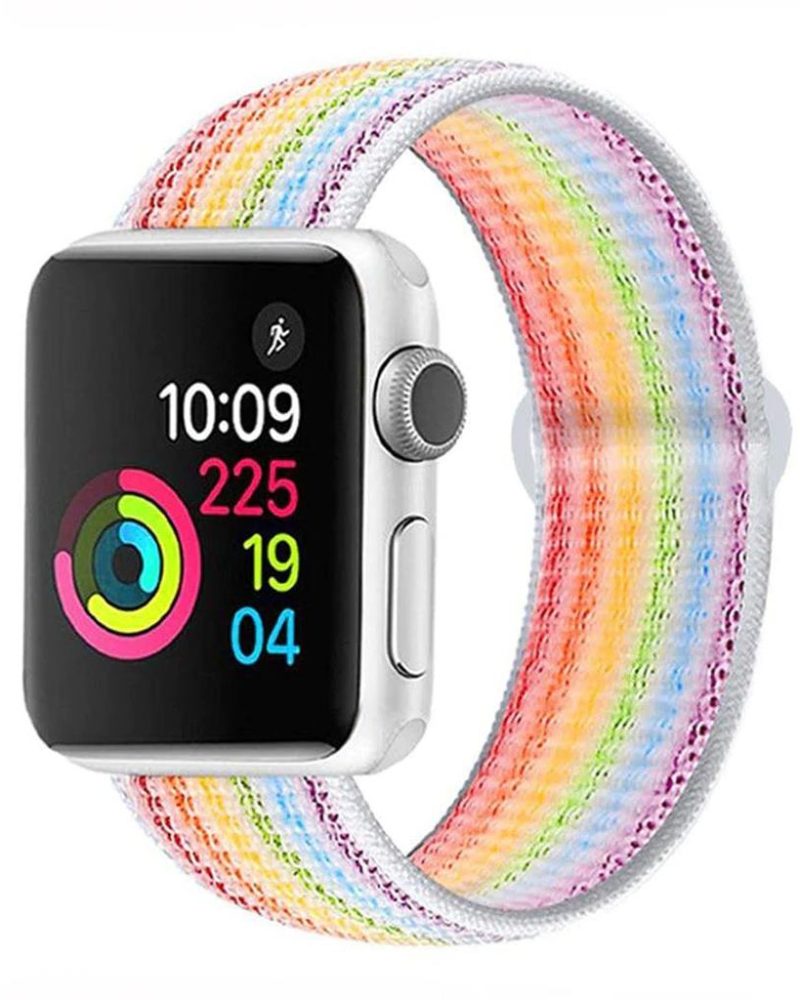Light Pride Sport Loop Band For Apple Watch - Image 5