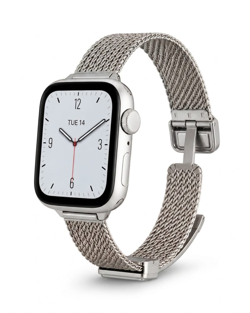 Alternative view of Luna Magnetic Band for Apple Watch - Vintage Rose Gold