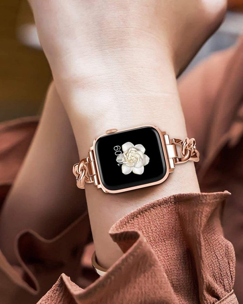 Monte Carlo Bracelet Band For Apple Watch - Rose Gold - Image 2