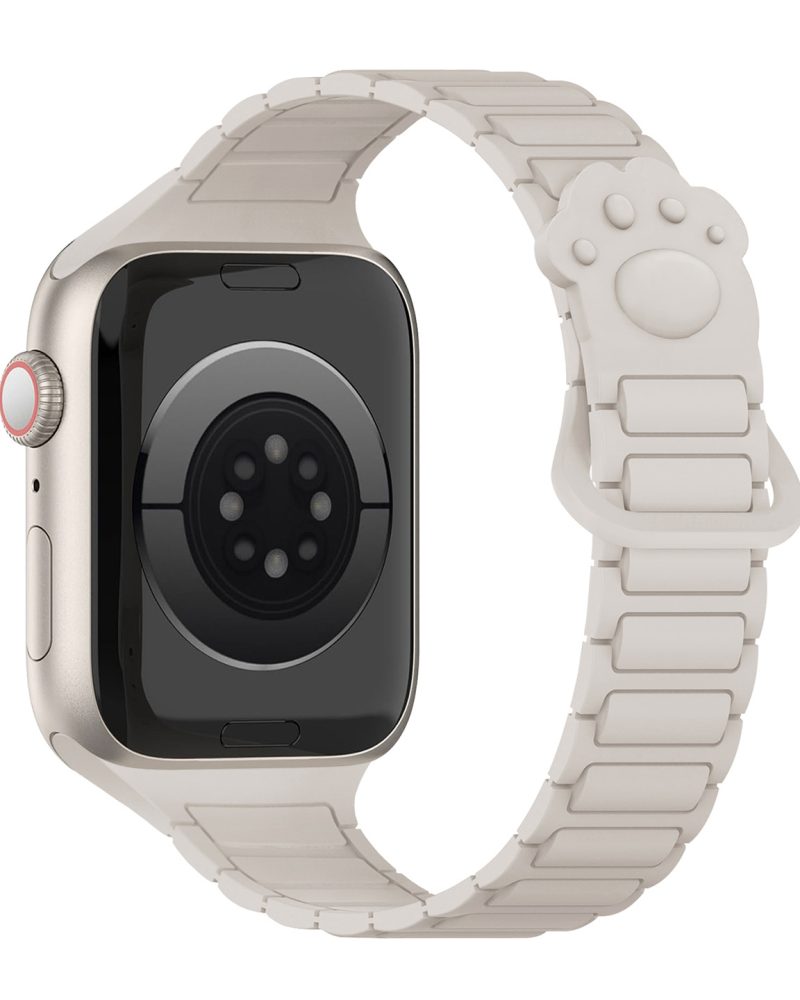 Paw Print Magnetic Band for Apple Watch - Starlight