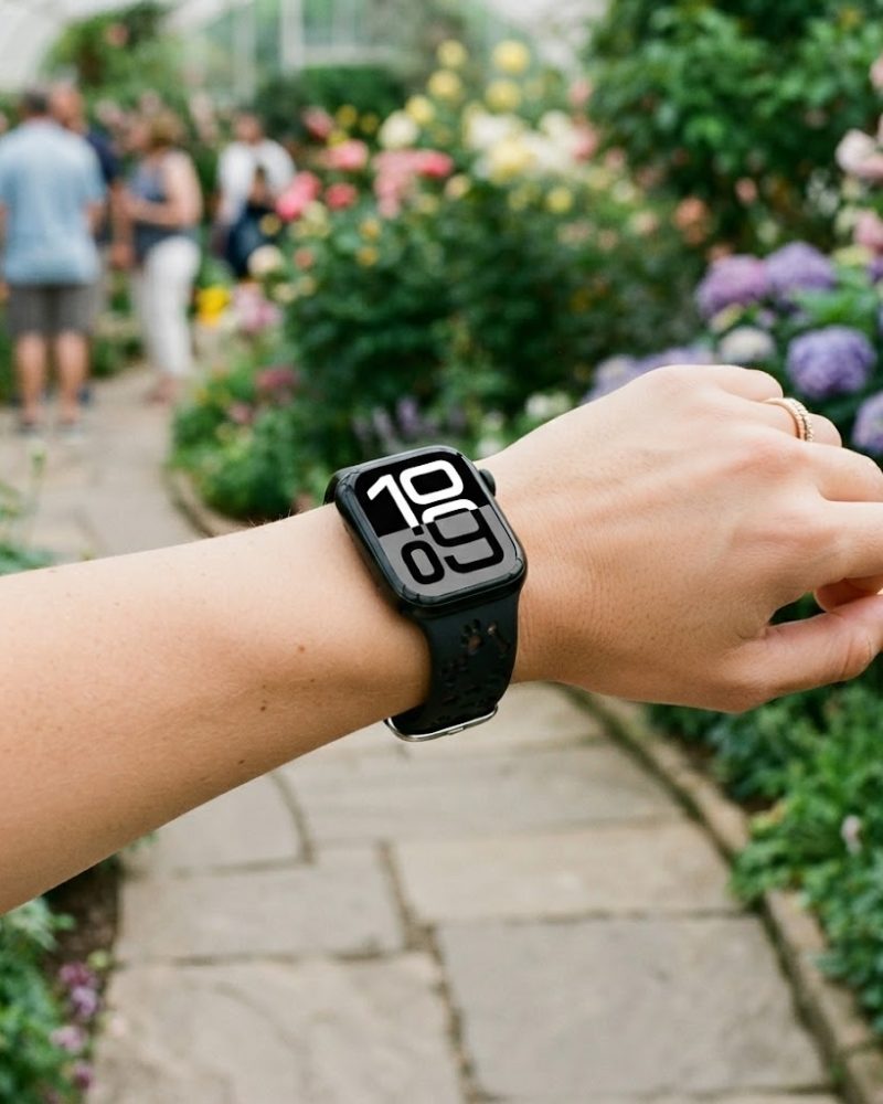 Alternative view of Pooch Perfect Sport Band for Apple Watch - Black