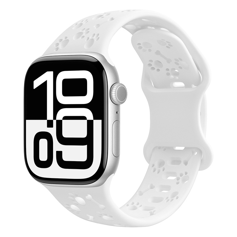 Pooch Perfect Sport Band for Apple Watch - White