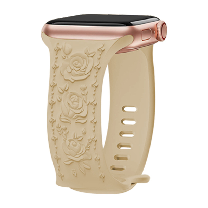 Rose Sport Band for Apple Watch - Milk Tea