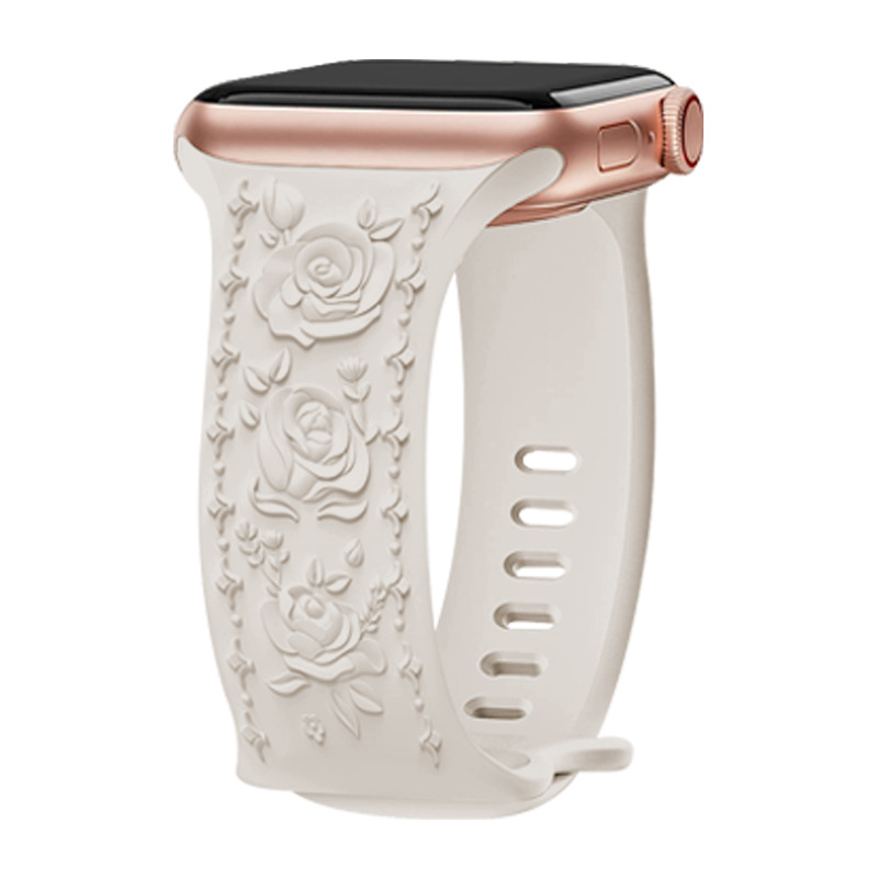 Rose Sport Band for Apple Watch - Starlight