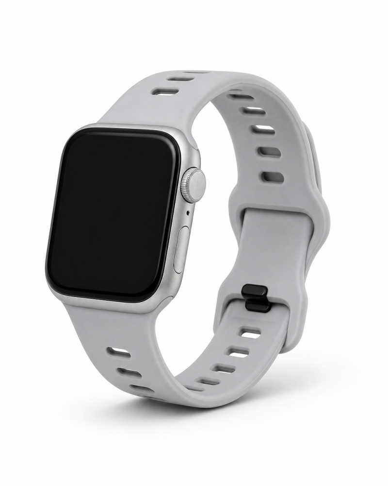 Alternative view of Sport Strap Raw for Apple Watch - Light Gray