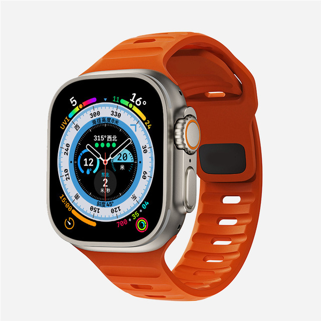 Sport Strap Raw for Apple Watch - Orange