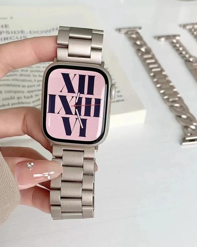 Starlight Stainless Steel Band for Apple Watch - Image 7