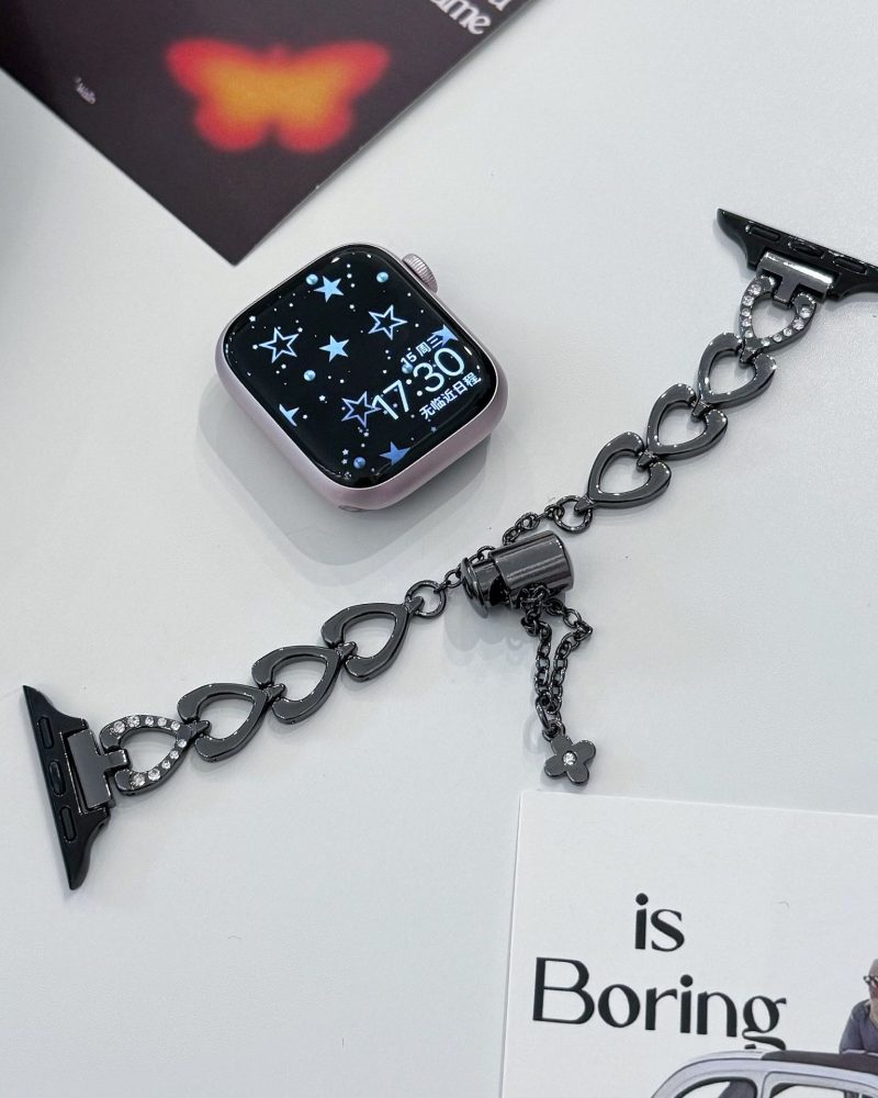 Sweetheart Bracelet Band for Apple Watch - Black