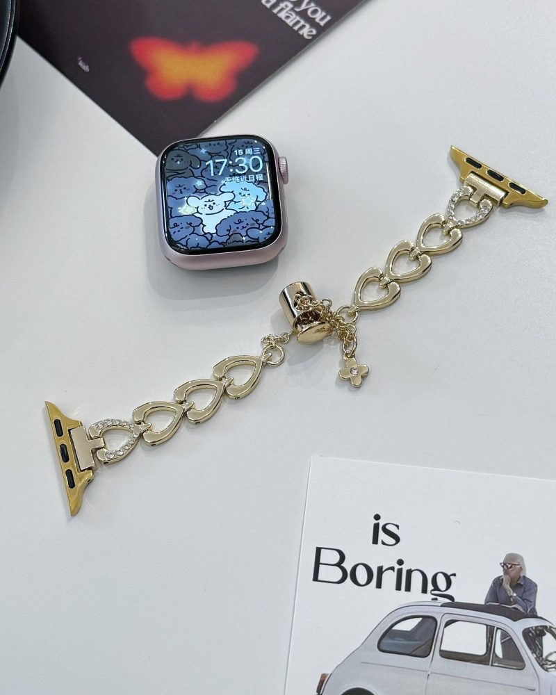 Sweetheart Bracelet Band for Apple Watch - Gold