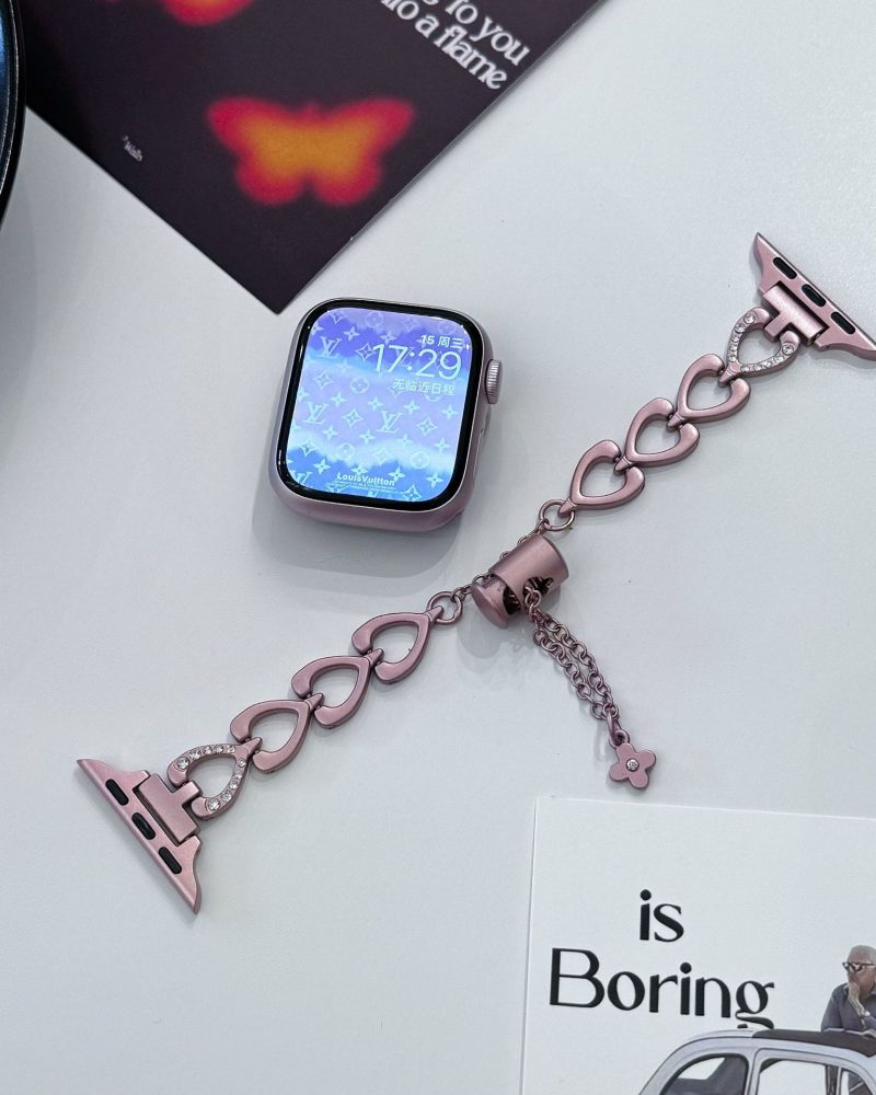 Sweetheart Bracelet Band for Apple Watch - Rose Gold