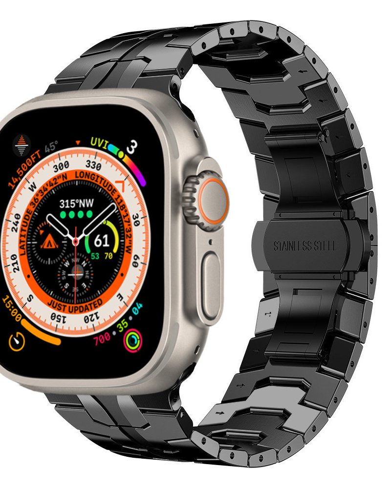 Thor Steel Band for Apple Watch - Black