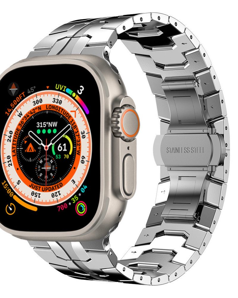 Thor Steel Band for Apple Watch - Silver