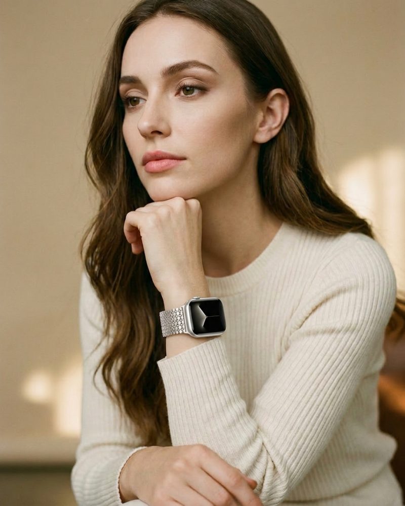 Zoe Magnetic Band for Apple Watch - Starlight - Image 5